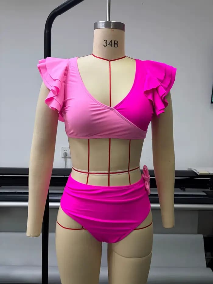 Maillot de bain bikini deux pièces