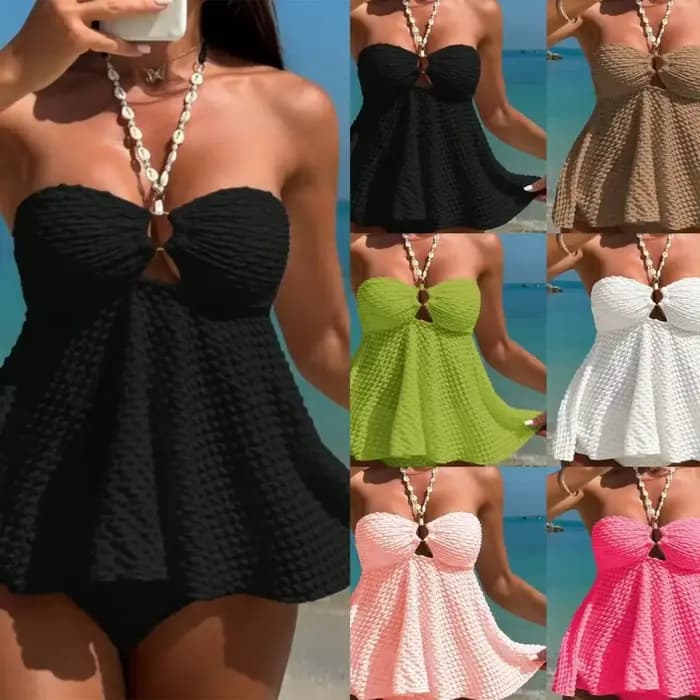 Maillot de bain sans bretelles pour femmes