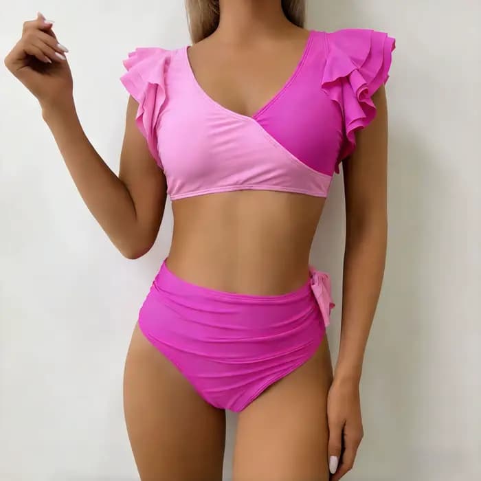 Maillot de bain bikini deux pièces