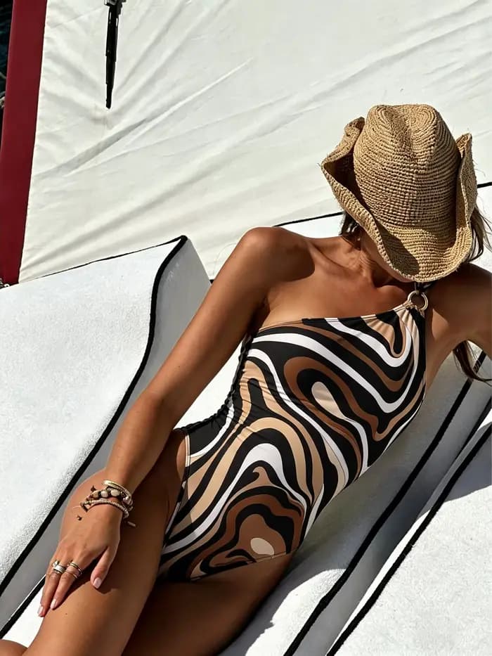 Maillot de bain une pièce pour femmes