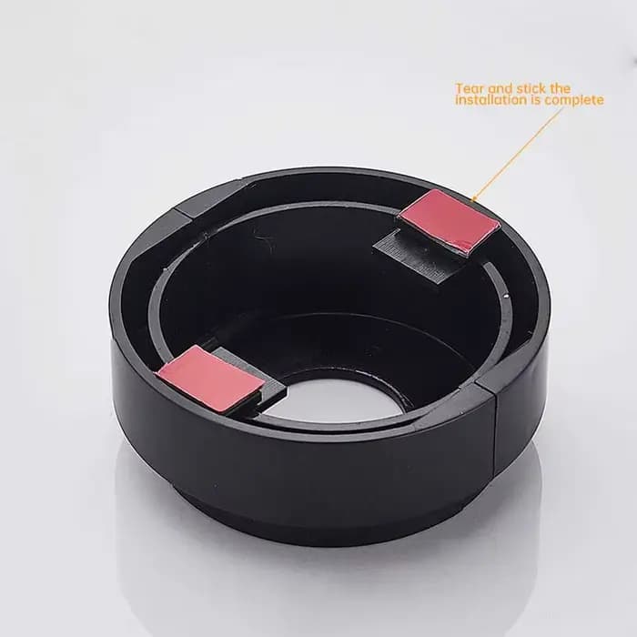 Trou de robinet télescopique couvercle décoratif salle de bains mur tuyau de douche bouchon couvercle de trou de robinet chromé rehausser le boîtier de trou de robinet