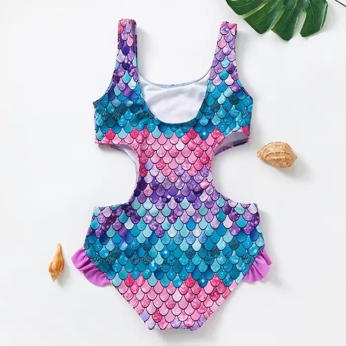 Maillot de bain une pièce pour filles de 2 à 14 ans