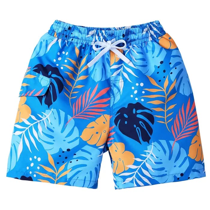Hawaii enfants short de bain mignon maillot de bain maillot de bain séchage rapide maillot de bain d'été garçons short de plage planche de Surf mâle vêtements pantalon