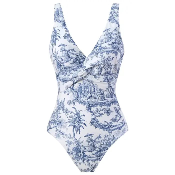 Maillot de bain une pièce imprimé