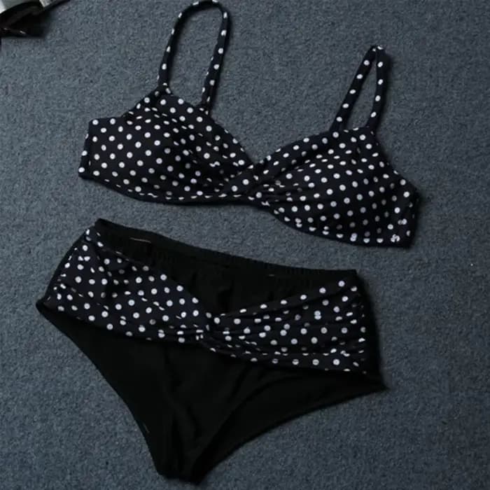 Grande taille maillot de bain femme attaché sac de sport Bikini