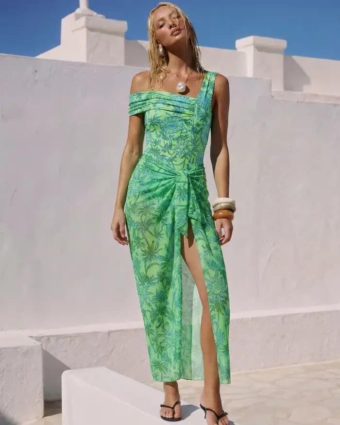 Maillot de bain une pièce à manches longues pour femmes