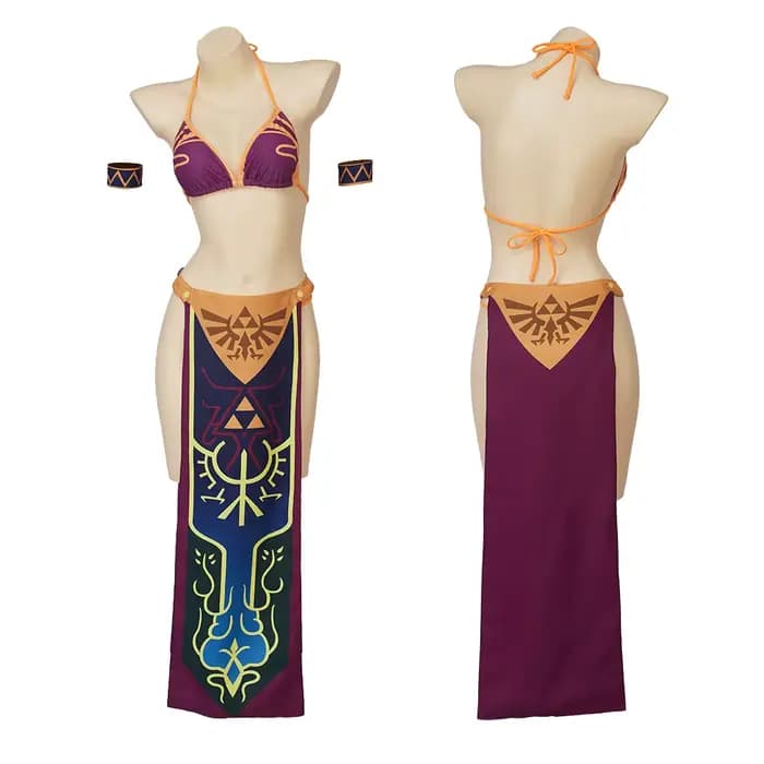 Jeu Midna Chun Twilight Link Cosplay Costume Sexy jarretelles Bikini costumes femmes fantaisie piscine fête maillot de bain tenues d'halloween