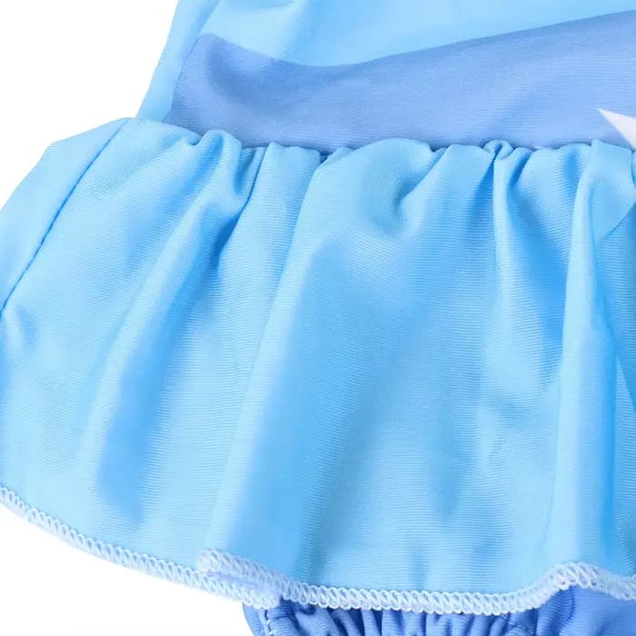 Maillot de bain bleu Elsa Anna pour filles, avec jupe, maillot de bain princesse, doux et respirant, vêtements de plage d'été pour enfants de 2 à 10 ans