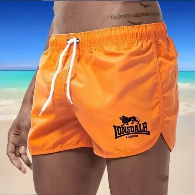 Shorts de plage pour hommes Lonsdale - Imprimé - Pantalons de sport