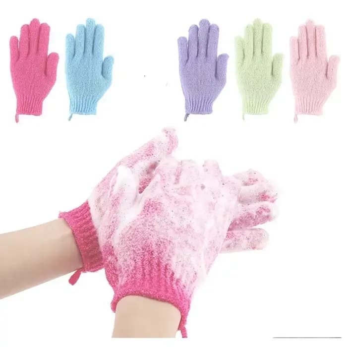 2 pièces/paire bain pour Peeling gant exfoliant