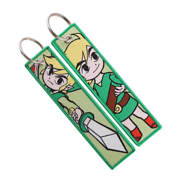 Porte-clés Brodé pour Sac à Dos, Accessoires de Cosplay