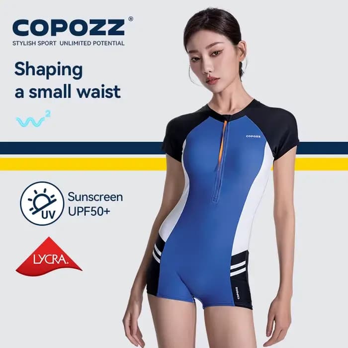COPOZZ femmes surf Sport maillot de bain une pièce maillots