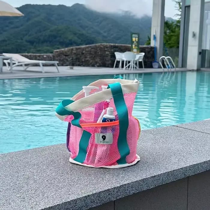 1 seau de plage - Sac de rangement pour la plage