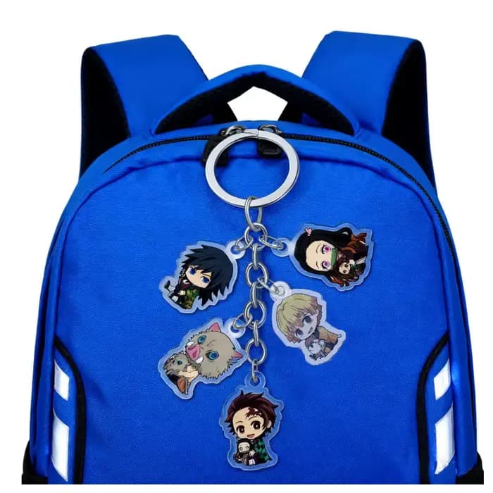 Porte-clés Demon Slayer Kamado Nezuko Kamado Tanjirou Agatsuma Zenitsu Hashibira Inosuke, jouets figurines d'action en vinyle, 2025