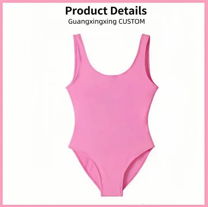 Maillot de bain une pièce pour femme, imprimé avec photo et logo personnalisé.