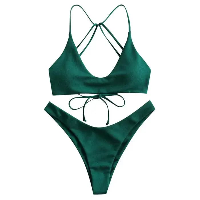 Maillot de bain bikini sexy transfrontalier pour femme