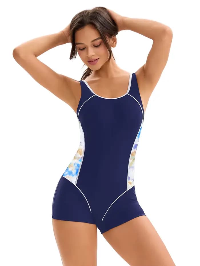 2025 nouveau grande taille maillots de sport femmes une pièce maillot de bain femme professionnel