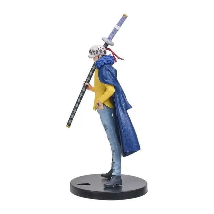Figurine de dessin animé 18cm/7.1 pouces, une pièce DXF Wano Country Trafalgar Law, modèle de Collection en PVC, poupées, jouet pour cadeau 18cm