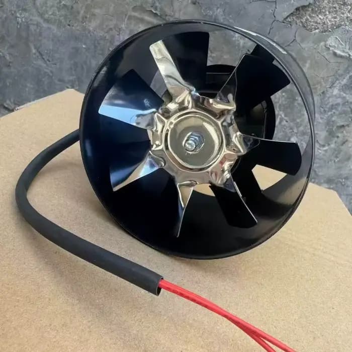 Ventilateur d'air de 4 pouces pour la maison et la cuisine, ventilation par tuyau métallique, mini extracteur, conduit mural pour salle de bain et toilettes
