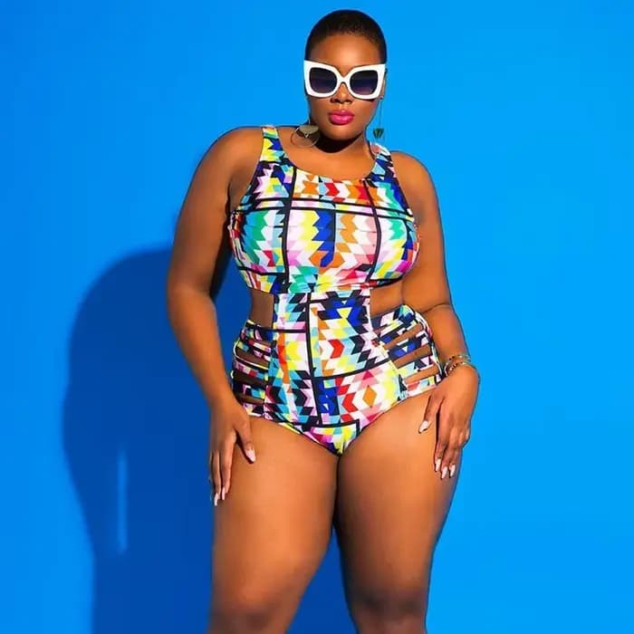 Maillots de bain pour femmes grande taille Sexy une pièce Bikini grand maillot