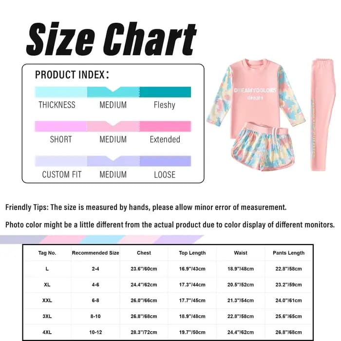 Maillot de bain 3 pièces UV pour filles, protection solaire, manches longues, protection contre les éruptions cutanées, séchage rapide, petit haut + short + pantalon, tenues