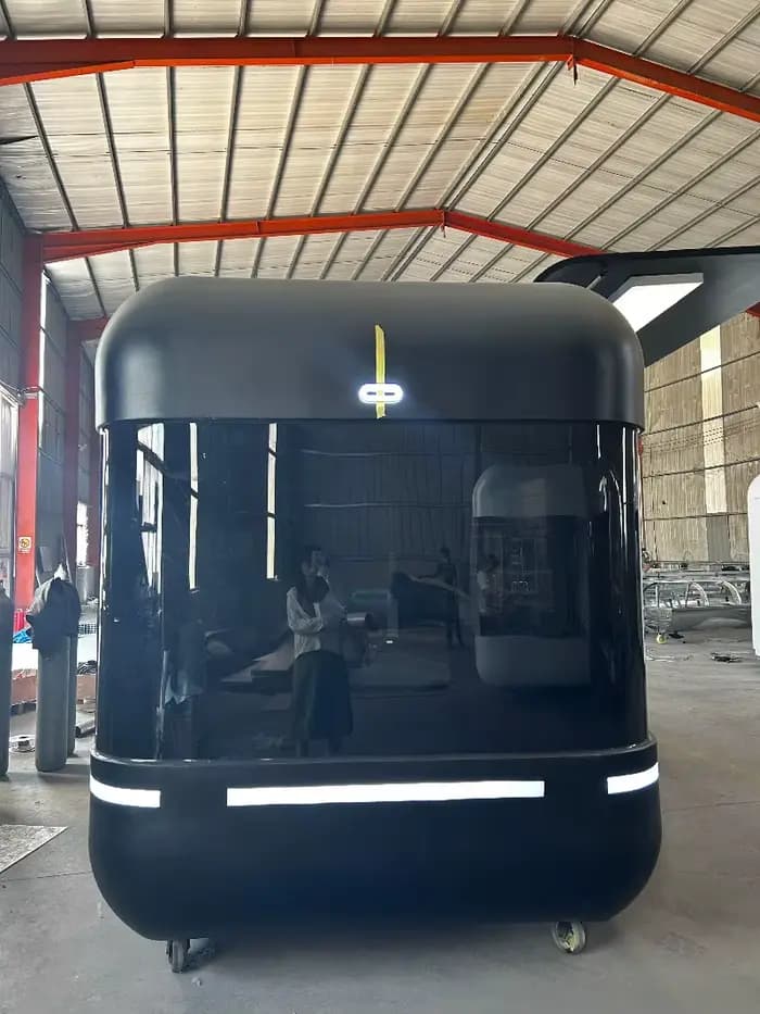 Remorque alimentaire mobile entièrement équipée et personnalisée pour tacos, café, crème glacée, à vendre, utilisable comme restaurant ambulant