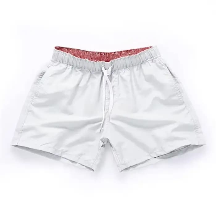 Short de bain décontracté pour homme à séchage rapide, avec cordon de serrage à la taille, idéal pour la plage, le surf, la course et le sport, avec poches latérales