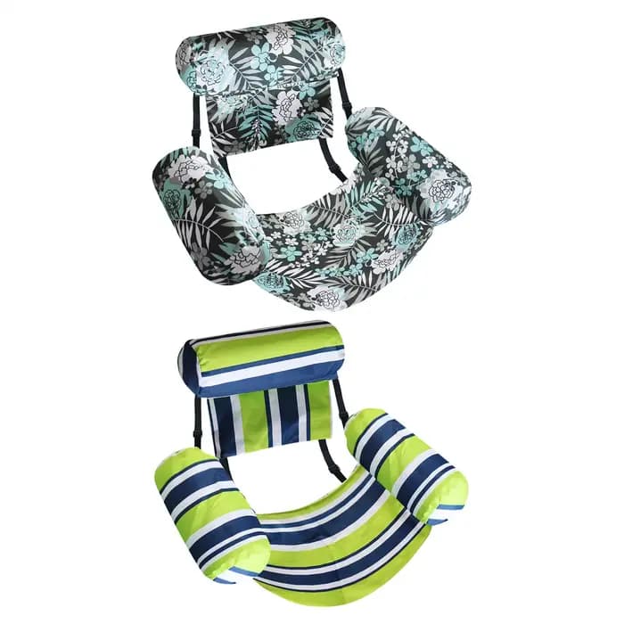 Chaises de piscine, chaises longues gonflables pour piscine