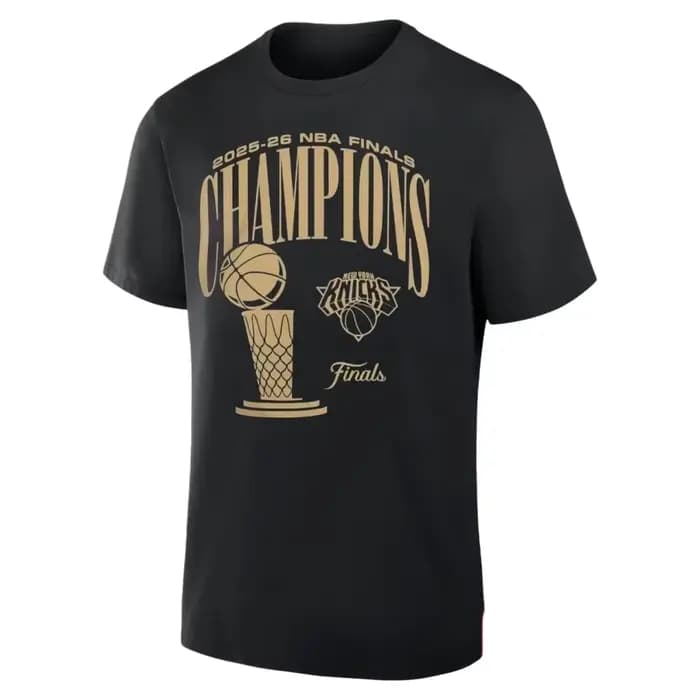 T-shirt imprimé des champions des finales des Knicks de New York 2026, vêtements 100% coton, t-shirts unisexes pour hommes et femmes, t-shirt pour fans Y2k, Streetwear