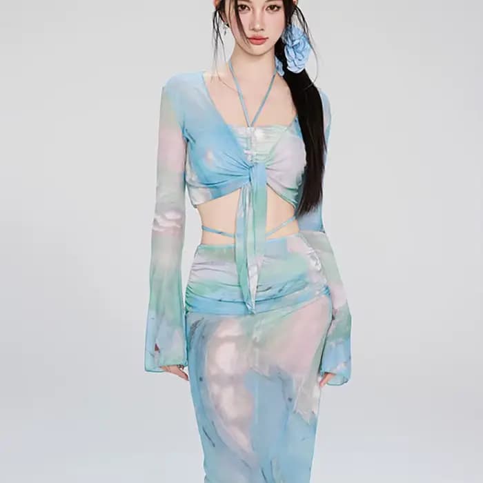 Maillot de bain fendu pour femmes