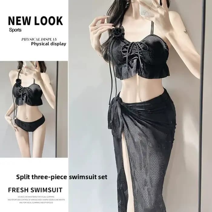 Maillot de bain bikini thermique haut de gamme pour femme