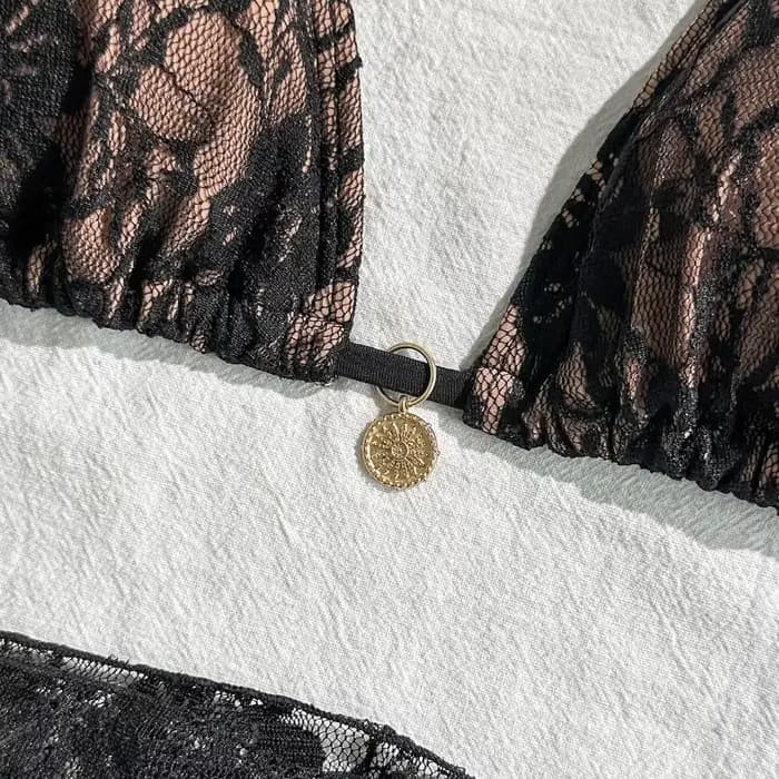 Ensemble de maillot de bain trois pièces sexy en dentelle pour femme, style brésilien, pour la plage et la piscine