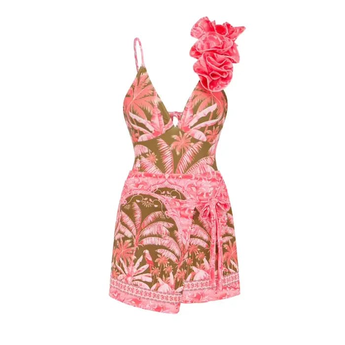 Maillot de bain une pièce rétro