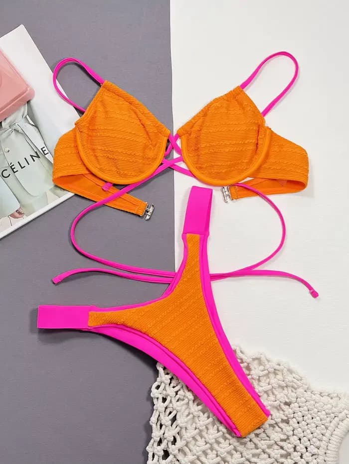 Femmes maillot de bain Sexy Bikini à armatures maillots