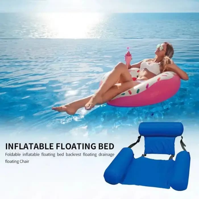 Nouveaux matelas gonflables accessoires de piscine d'eau hamac chaises longues flotteur de piscine jouets de Sports nautiques tapis flottant jouets de piscine