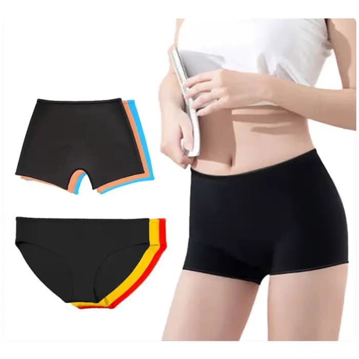 Maillots de bain en silicone pour hommes et femmes, caleçons boxers sans couture, triangle, pour piscine et plage, doux, confortables, imperméables, séchage rapide