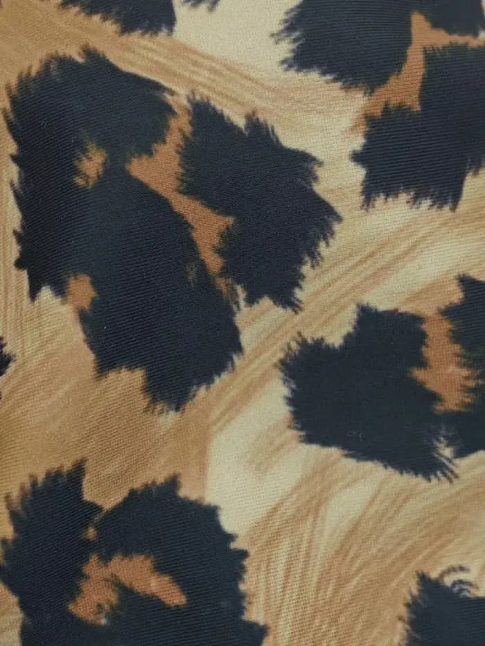 Nouveau maillot de bain bikini à lacets fendu sexy imprimé léopard européen et américain