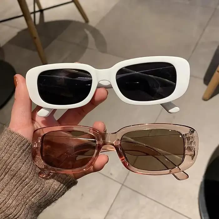 Lunettes de soleil carrées Street Snap Y2K, uniques, classiques pour femmes, Protection Uv, pour la pêche, à la mode