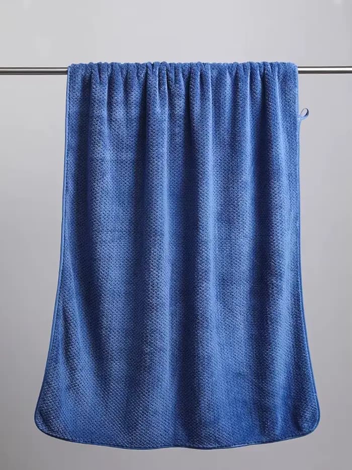 Grande serviette de bain épaissie en molleton de corail doux adulte