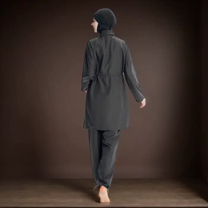 Femmes musulmanes Hijab maillot de bain à capuche maillots