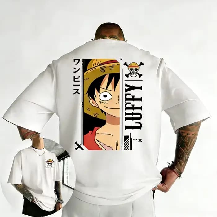 T-shirt imprimé One Piece Anime Luffy pour hommes et femmes, T-shirt de sport pour hommes, T-shirt d'été pour hommes, Nouveauté 2026