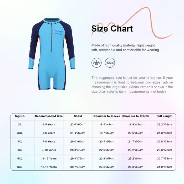 Maillot de bain une pièce pour garçons
