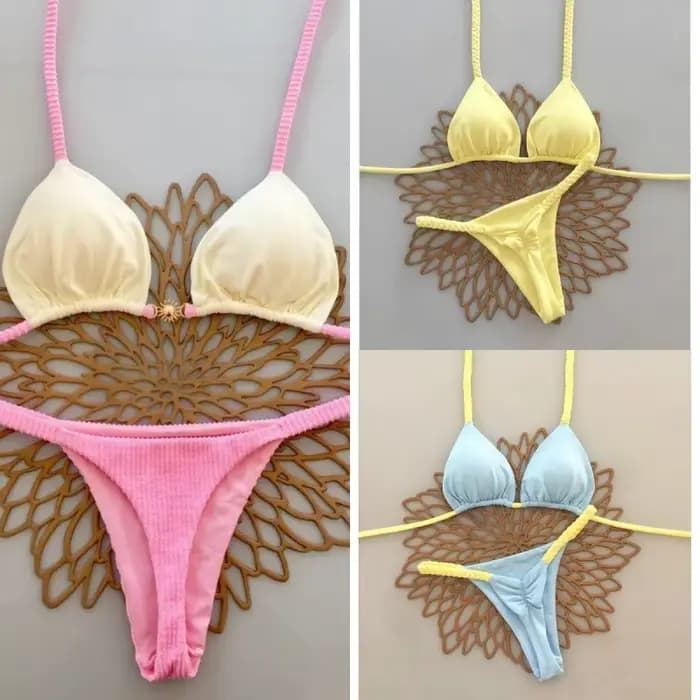 Nouveauté 2026 : Ensemble de maillots de bain sexy pour femme