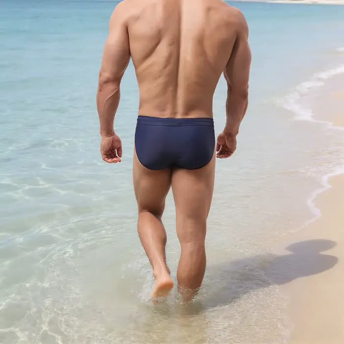 Maillot de bain bikini pour homme, short de bain sexy, slip de bain, sunga masculinas, maillot de bain classique, short de plage