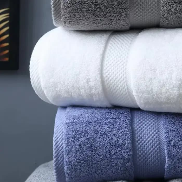 Serviette de bain en coton pour adultes