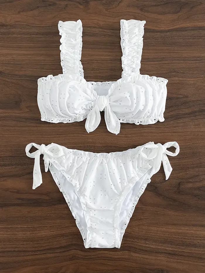 Maillot de bain blanc 2026 pour femme