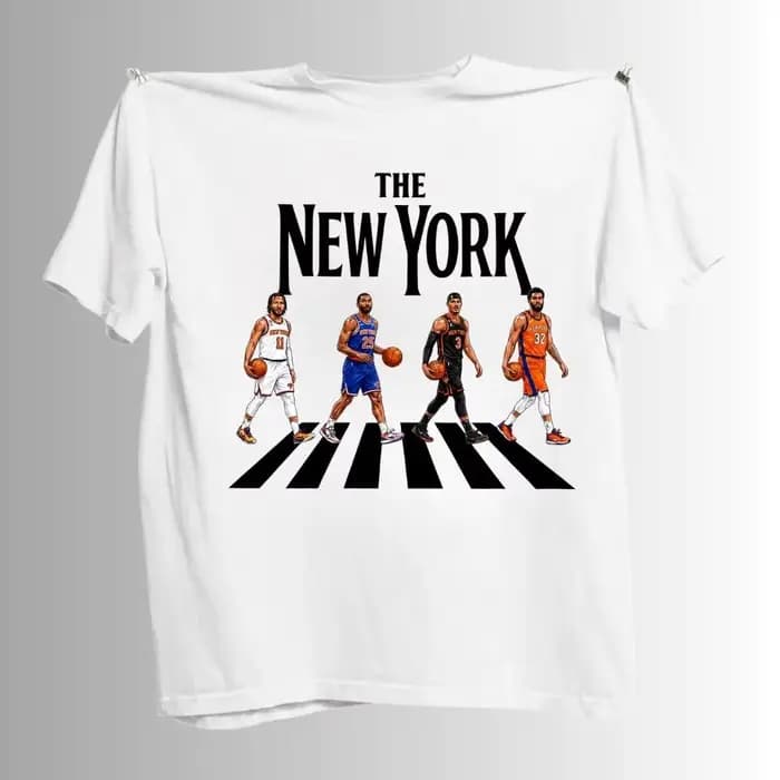 T-shirt de basketball New York Knicks – Cadeau pour les fans – Collection été 2026 – Vêtements de sport décontractés en coton pour hommes et femmes – Style Y2K