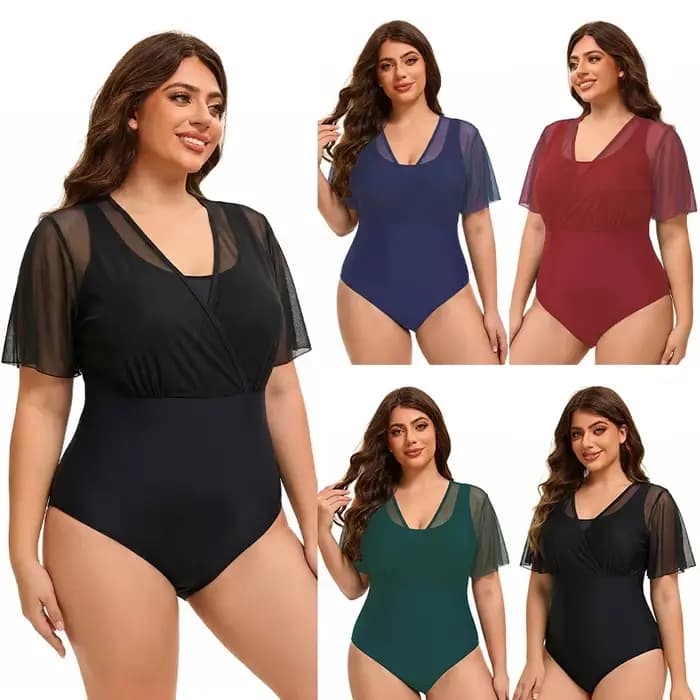 Maillot de bain une pièce grande taille pour femme
