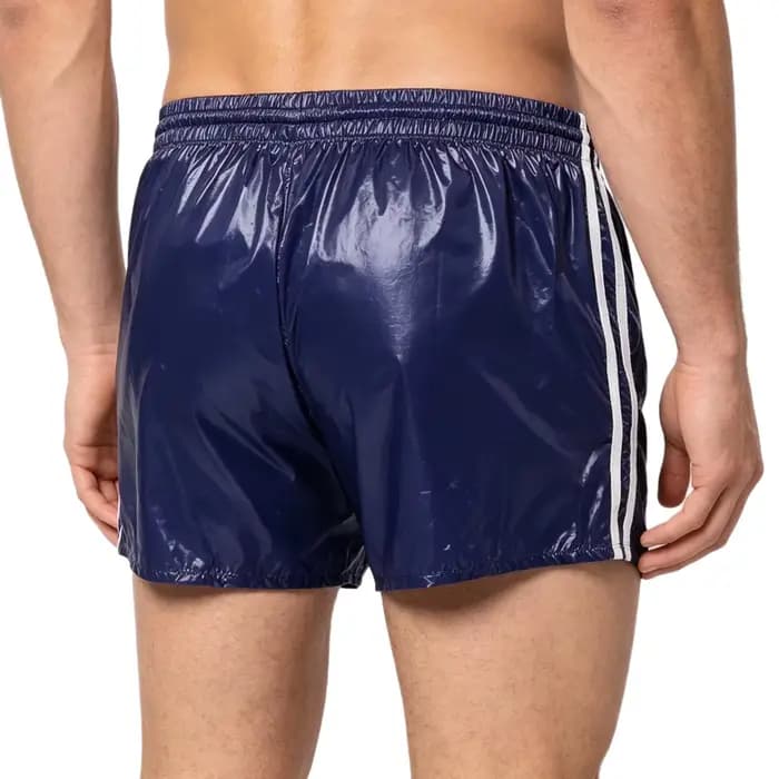 Shorts de bain imperméables pour hommes, shorts d'entraînement avec cordon de serrage, taille élastique, boxers pour la lutte, la gym, les sports aquatiques, la natation
