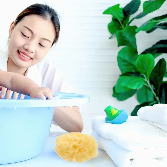 1 pièce Éponge de bain grecque naturelle en nid d'abeille, douce, exfoliante pour peaux sensibles, pour adultes et enfants, pour la douche et le bain